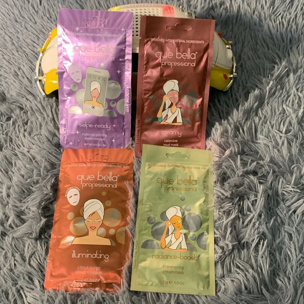 Facial Mud Mask, by Que Bella 0.5oz BRAND NEW - Picture 3 of 7